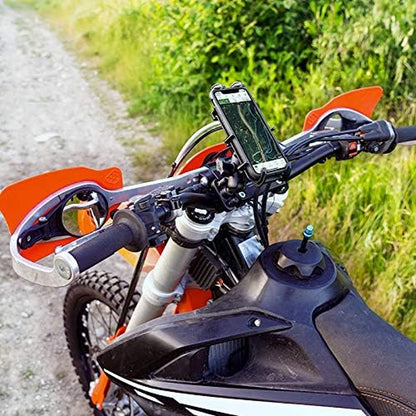 Quick-Grip XL Phone Mount with Handlebar U-Bolt Base, B Size 1" Ball Short Arm, Motorcycle, ATV/UTV & Bike Mount RAM-B-149Z-A-PD4U