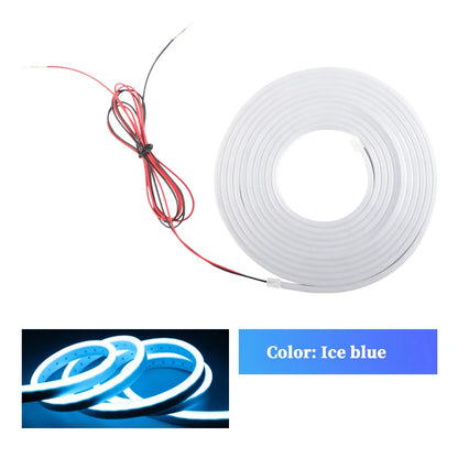 Dynamic LED Car Trunk Light Strip – Flowing Waterproof Atmosphere Lamp for Car Interior & Exterior