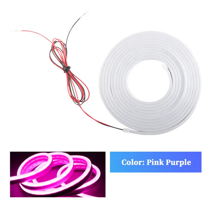 Dynamic LED Car Trunk Light Strip – Flowing Waterproof Atmosphere Lamp for Car Interior & Exterior