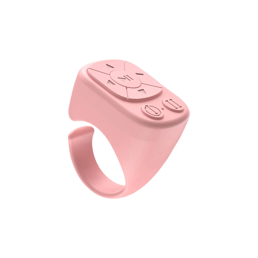 Bluetooth Scrolling Ring Remote – TikTok, Camera & Music Control for iOS & Android