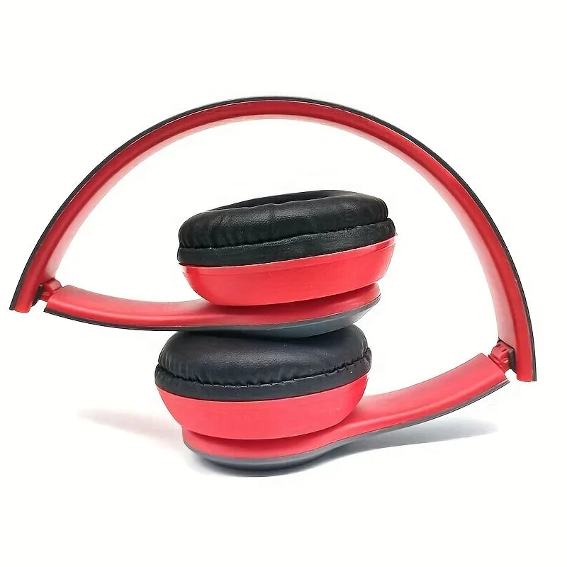 P47 Wireless Bluetooth Headphones – Foldable, Hi-Fi Stereo, Built-in Mic