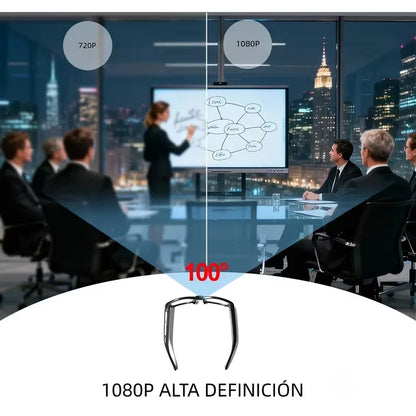 AI Smart Glasses – 1080P HD Camera, ChatGPT Voice Assistant & Real-Time Translation