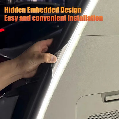 Dynamic LED Car Trunk Light Strip – Flowing Waterproof Atmosphere Lamp for Car Interior & Exterior