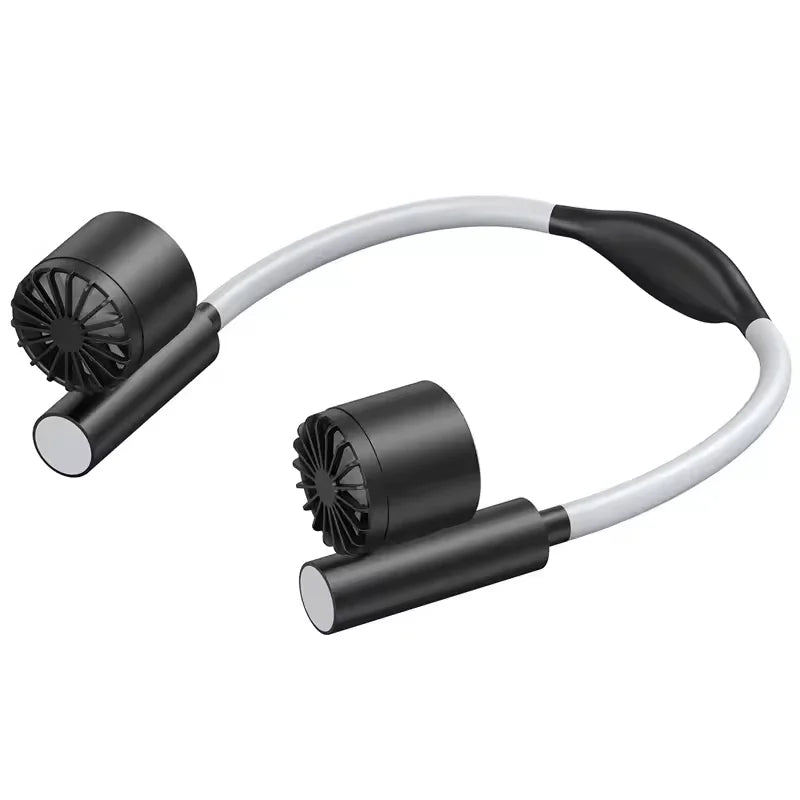 Portable Neck Fan – Bladeless 360° Cooling for Travel, Sports & Campus Life