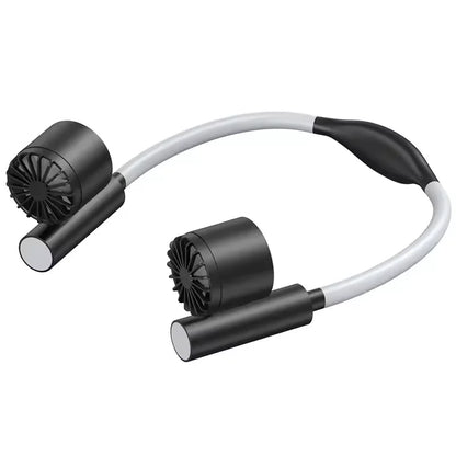 Portable Neck Fan – Bladeless 360° Cooling for Travel, Sports & Campus Life
