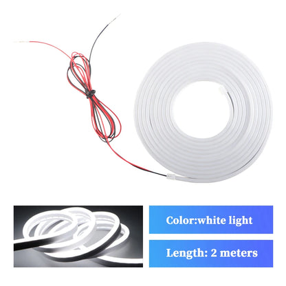 Dynamic LED Car Trunk Light Strip – Flowing Waterproof Atmosphere Lamp for Car Interior & Exterior