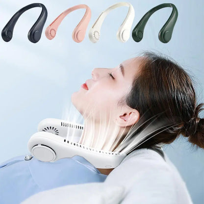 Bladeless Neck Fan – Portable Hands-Free Cooling Fan for Outdoor, Travel & Sports