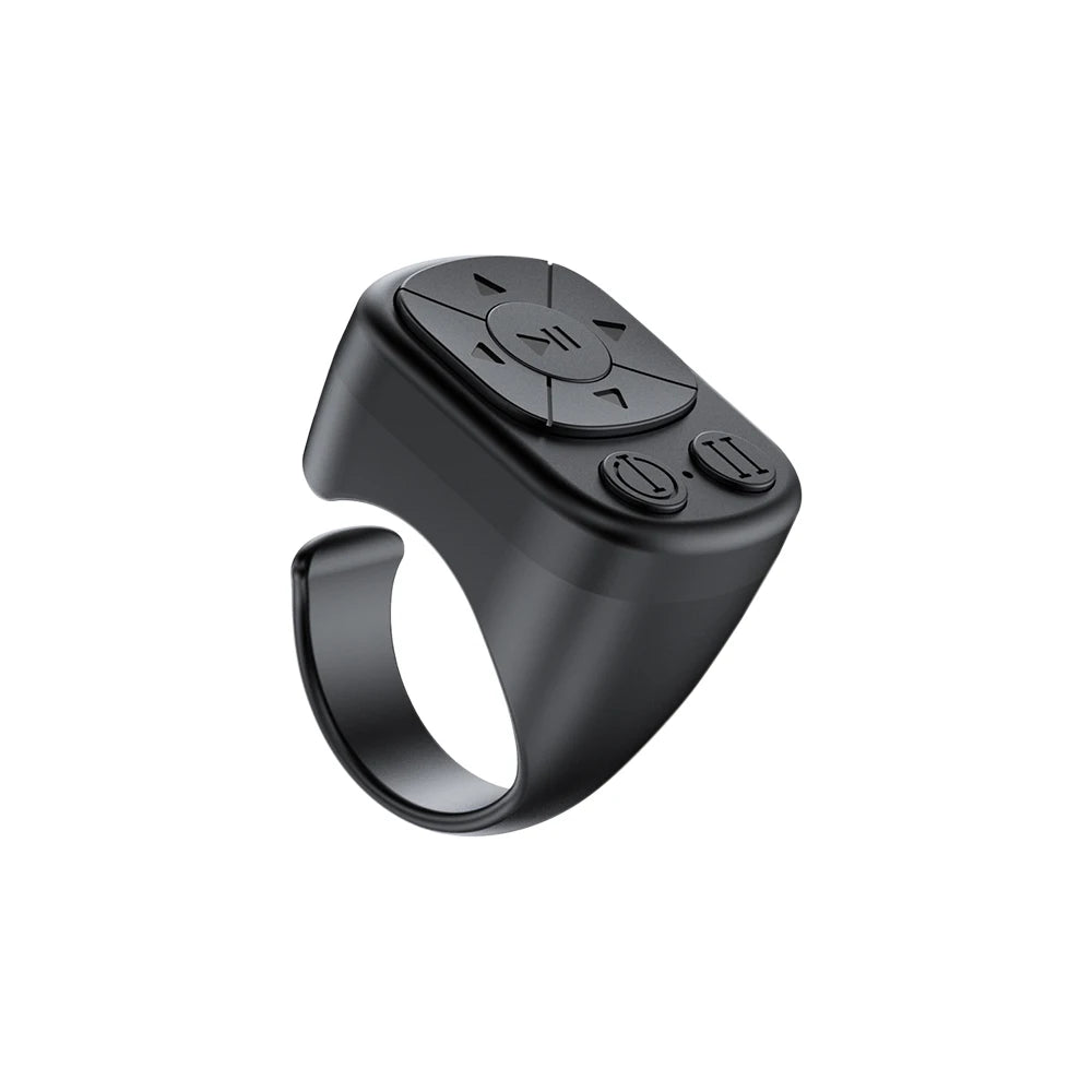 Bluetooth Scrolling Ring Remote – TikTok, Camera & Music Control for iOS & Android