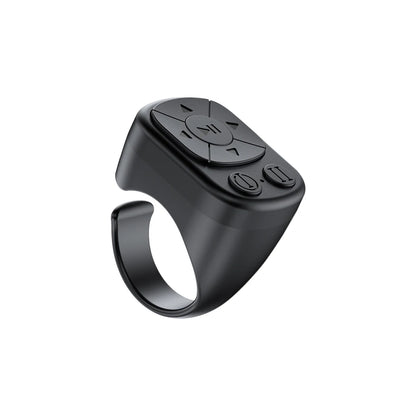 Bluetooth Scrolling Ring Remote – TikTok, Camera & Music Control for iOS & Android
