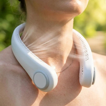 Bladeless Neck Fan – Portable Hands-Free Cooling Fan for Outdoor, Travel & Sports