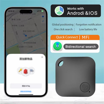 Bluetooth GPS Anti-Lost Tracker Smart Tag Wireless Locator for Car Keys Pet Dog Cat Wallet Ios Android
